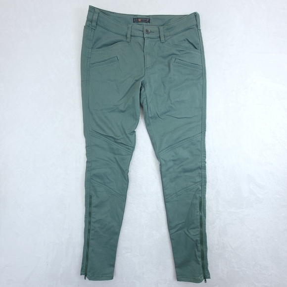 5.11 Tactical Pants - 5.11 Tactical Pants Women 8 Long Green Ankle Zip Outdoor Uniform Military